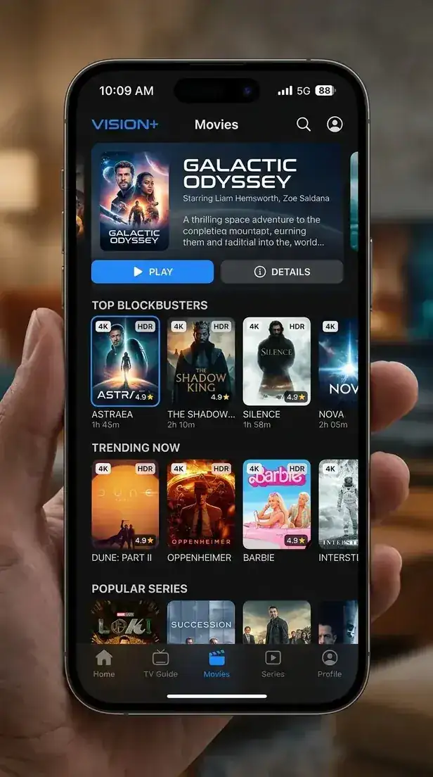 IPTVW Content Browser