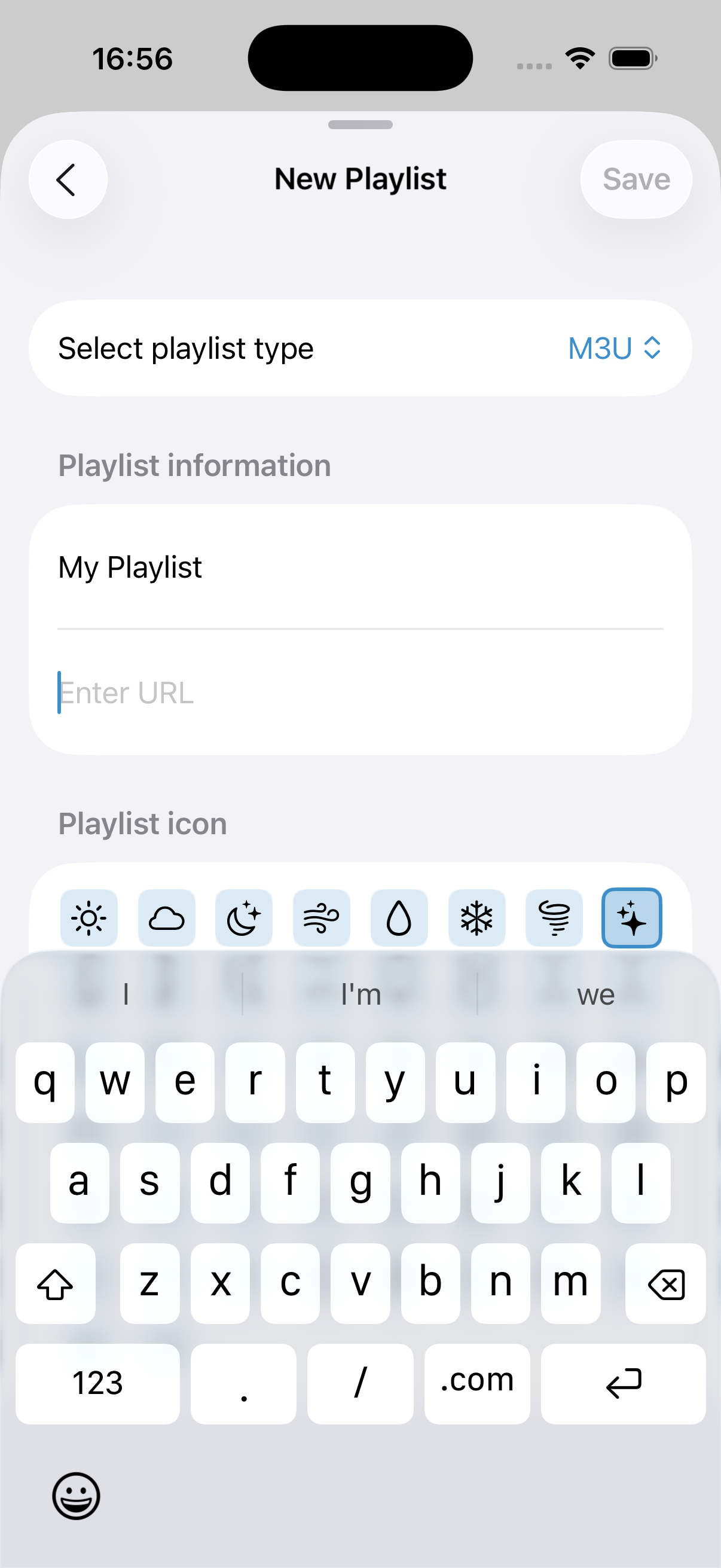 IPTVW Playlist Creation